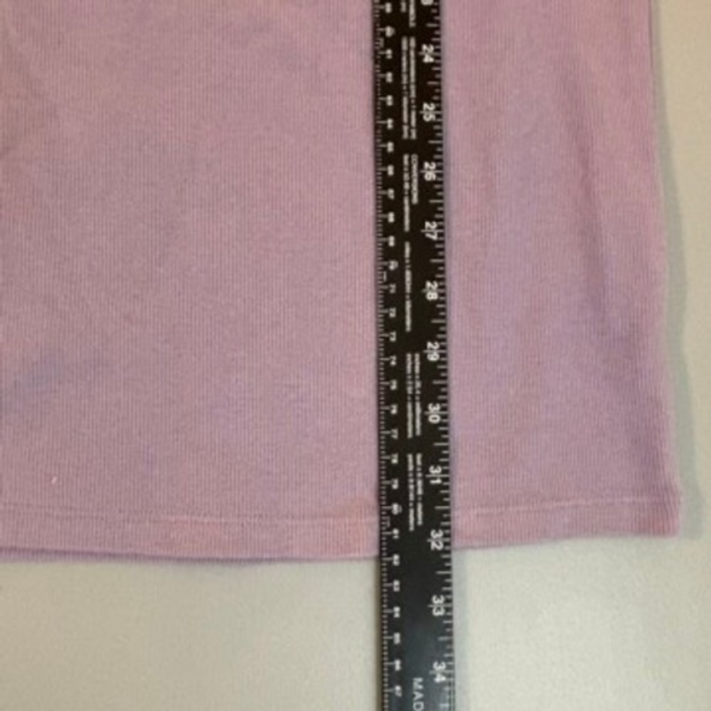 NWT Forever 21 Purple Cutout Dress‎ Ribbed Knit Long Sleeve Mini L - Picture 13 of 14